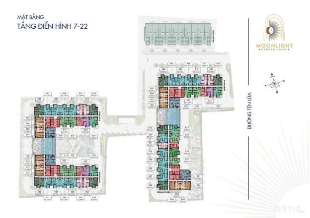 Chính chủ cần chuyển nhượng lại căn hộ 2PN, dự án Moonlight Centre Point, khu Tên Lửa 14088665