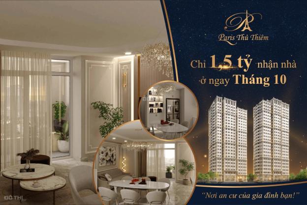 1.5 tỷ sở hữu căn 2 phòng ngủ cao cấp tại Paris Thủ Thiêm, nhận nhà vào tháng 10/2022 14088918