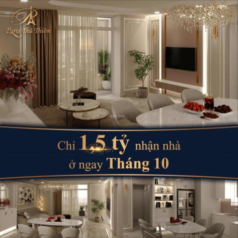 Căn hộ cao cấp Paris Thủ Thiêm, giá bán chỉ 1.5 tỷ/ 1 căn 2 phòng ngủ, nhận nhà tháng 10/2022 14090125