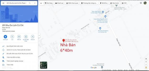 Cần bán nhà 6x40m MT 251 Bàu Lách, x. Phạm Văn Cội Củ Chi, rẻ 2,25 tỷ 14093041