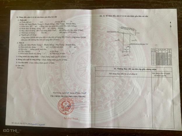 Chính chủ cần thanh lý mặt tiền 10m đường Lư Giang Phước Đồng Nha Trang 14096064