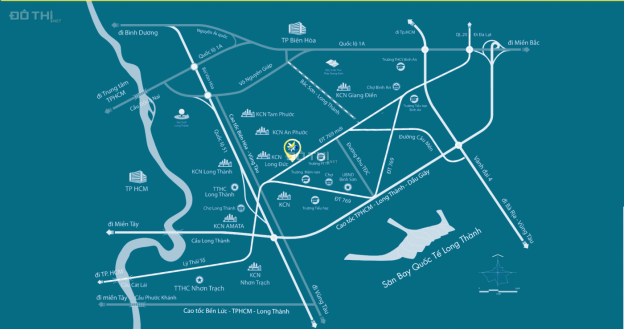 Shophouse đối diện khu TMDV - hành chính KĐT STC Long Thành, 100m2, CK lên đến 100tr 14098349