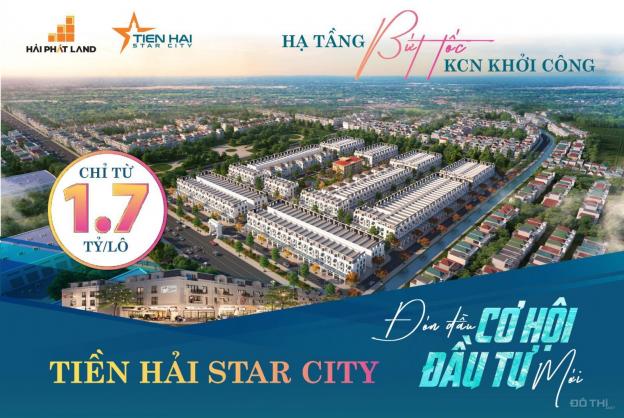 Bán đất tại dự án Tiền Hải Star City, Tiền Hải, Thái Bình giá chỉ từ 1.7 tỷ/lô 14098381