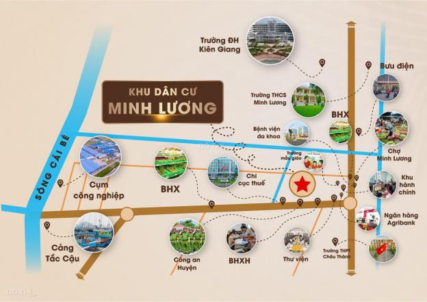 Bán đất nền dự án tại Minh Lương, Châu Thành, Kiên Giang 14099191