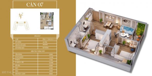 Siêu hiếm! Bán gấp căn hộ 2PN 69,5m2 cuối cùng Tecco Diamond chỉ 1,946 tỷ 14099900