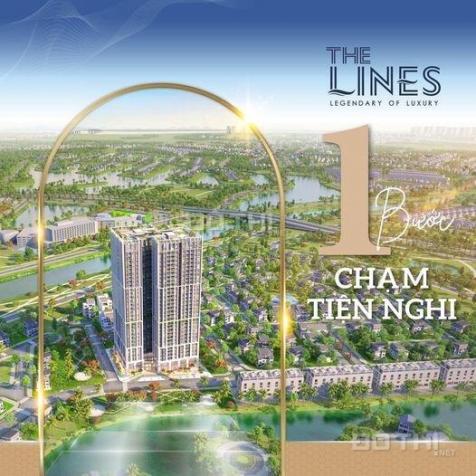 Căn góc 3PN chung cư cao cấp The Lines, view sân golf Ecopark, Vinpearl Safari Gia Lâm cực đẹp 14100556