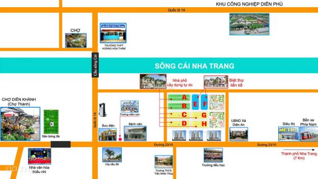 Duy nhất một lô biệt thự khu dân cư Phú Ân Nam 2 xã Diên An giá chỉ 22tr/m2 14100995