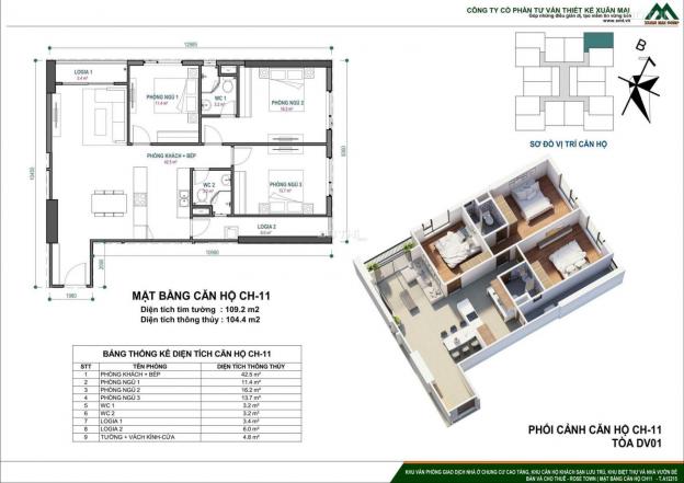 Mở bán đợt 1 tòa DV01 chung cư Rose Town Ngọc Hồi Hoàng Mai giá chỉ từ 33,5 tr/m2 14106615