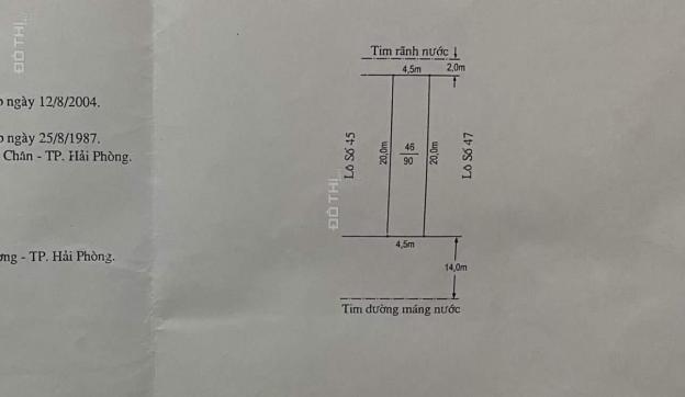 Bán đất tặng nhà tại đường Máng Nước, Xã An Đồng, An Dương, diện tích 90m2 giá 7,7 tỷ 14107156