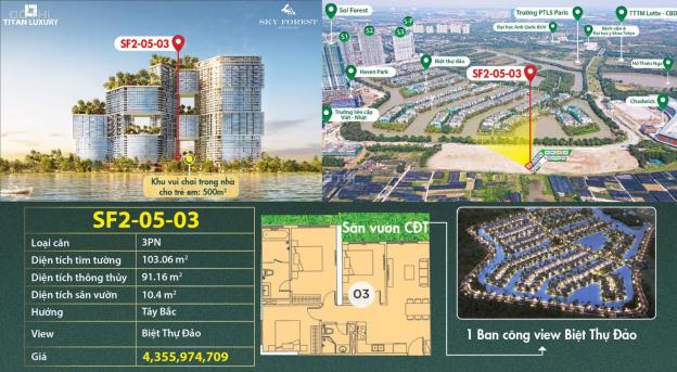 Tổng hợp căn 2PN - 3PN - dự án Skyforest Ecopark - giá trực tiếp chủ đầu tư, CK 11% 14110783