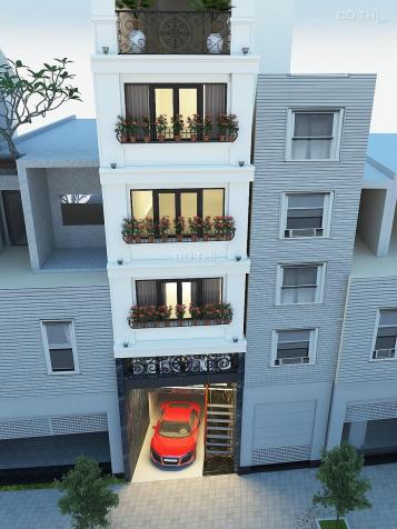 Cho thuê nhà mới mặt phố Đại La 5 tầng, 1 lửng, bán hầm ~300m2, vỉa hè 5m 14119931