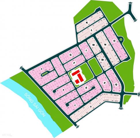 Bán đất MT Sử Hy Nhan, dự án Thủ Thiêm Vila, Quận 2: (10x22m) giá 165tr/m2 14127443