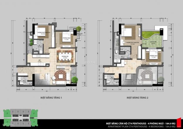 Gấp - Bán căn penthouse (Duplex 185.5m2) Iris Garden - Mỹ Đình căn duplex hoa hậu toà nhà 14130608