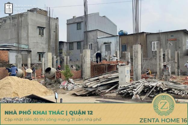 Nhà phố Zenta Home 1 trệt 3 lầu khu Compound, thiết kế tân cổ điển, phong cách sang trọng 14137585