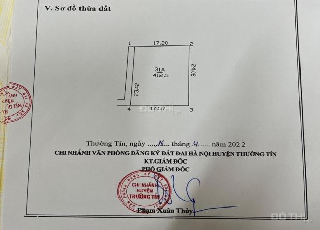 Bán lô đất siêu đẹp tại Thư Phú, Thường Tín, Hà Nội - Mua được là thắng 14143050