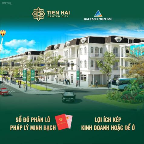 Một vốn bốn lời, đất sổ đỏ Tiền Hải Center City - Giá chỉ từ 25tr/m2 - CK 11% cạnh KCN Thái Bình 14143618