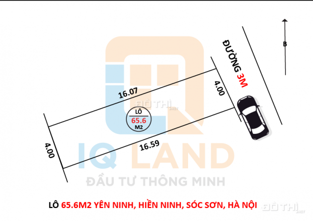 Bán rẻ 65.6m2 Yên Ninh Hiền Ninh đường thông ô tô đỗ giả chỉ hơn 900tr bao sang tên. LH 0976677492 14151294