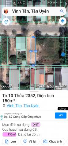 Bán đất tại đường N10B, Xã Vĩnh Tân, Tân Uyên, Bình Dương diện tích 300m2 giá 2.250 tỷ 14158728