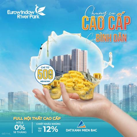 Căn hộ cao cấp 2 phòng ngủ Eurowindow River Park 68,6m2 giá từ 1,9 tỷ 14166161