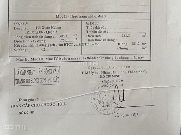 Bán nhà mặt tiền đường Hồ Xuân Hương, Quận 6, 14x22m đất, 3 tầng, tiện kinh doanh 14167581