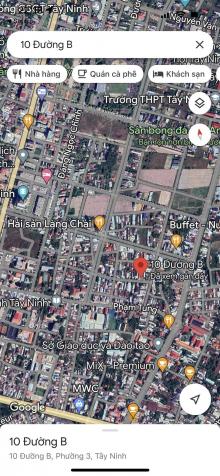 Bán nhà đất 2 mặt tiền phường 3 ngay trung tâm thành phố Tây Ninh. Ngang 4m dài 68m, thổ cư full 14170481