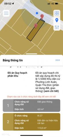 Bán đất tại đường Cư Xá Điện Lực, Phường Linh Xuân, Thủ Đức, Hồ Chí Minh diện tích 119m2 giá 6.3 tỷ 14171563