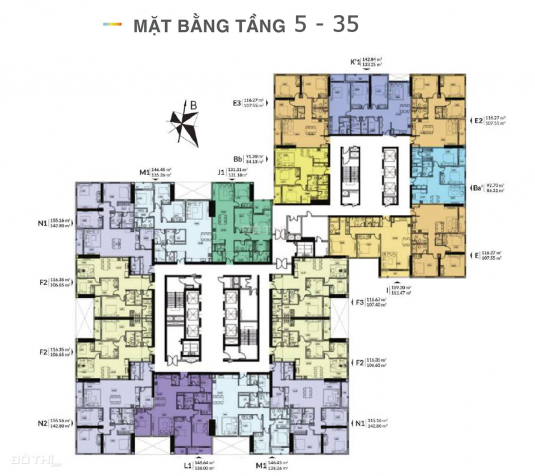 Chính chủ cần bán gấp căn 18 chung cư 105 Hải Phát, DT: 137.54m2, giá: 3.2 tỷ. LH: 0904999135 14176001