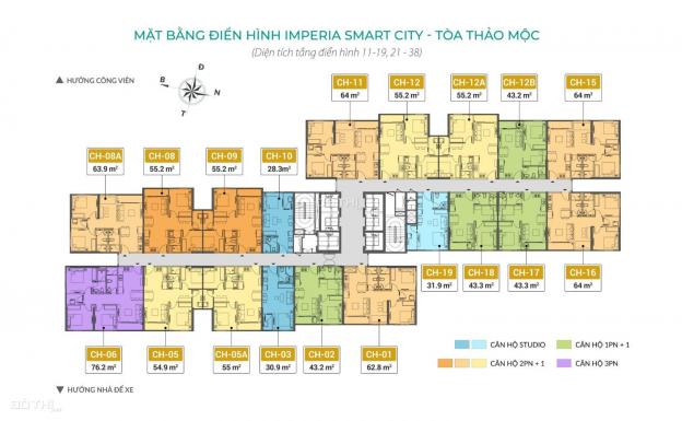 Chuyên mua bán chung cư Imperia Smart City căn 1PN, 2PN, 3PN giá cam kết rẻ nhất thị trường 14176870