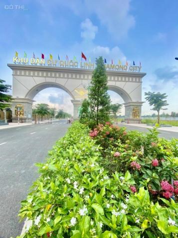 Bán đất nền dự án tại Quốc Linh Diamond City, Đức Hòa, Long An diện tích 90m2 giá TT 630 triệu 14116526