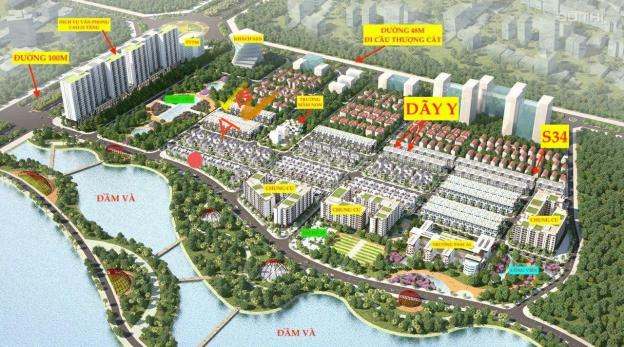 Cần bán LK A6 - 100m2 Diamond Park Mê Linh đường 24m, giá 21 tr/m2 14185333