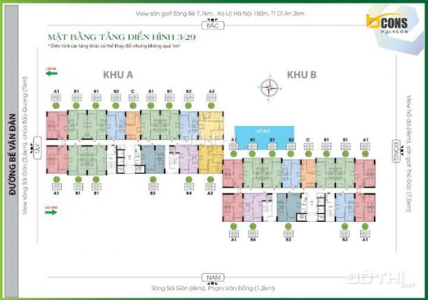 Căn hộ Bcons Polygon Dĩ An, thanh toán 15% nhận nhà, cho vay 80%. Tài 0967.087.089 14191233