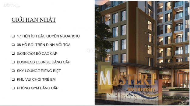 Chỉ từ 500tr sở hữu ngay căn hộ cao cấp, view resort tại Masteri Water Front 14195017