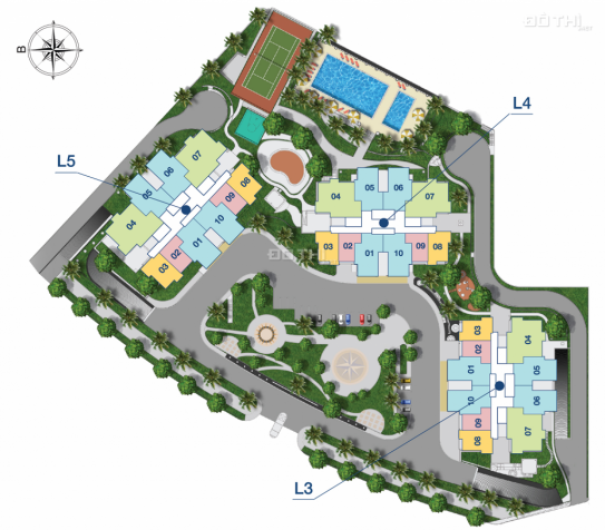 Bán căn hộ 3PN view vườn hoa nội khu dự án The Link 345 Ciputra giá chỉ từ 5,2 tỷ. LH 0983650098 14214312