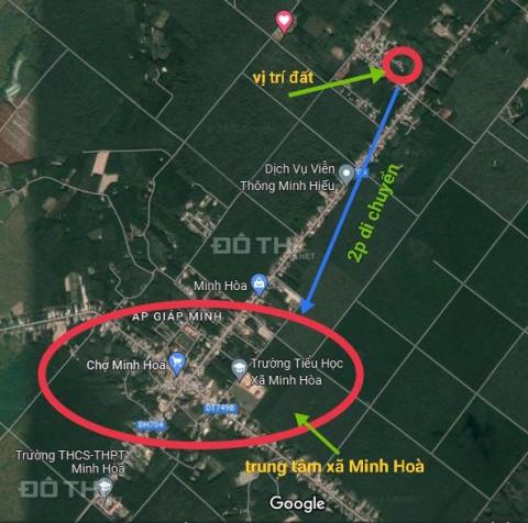 Đất thổ cư Dầu Tiếng gần trung tâm xã Minh Hòa 8,5x23m + 100m2 tc chỉ 960tr, xây nhà ở ngay 14216231