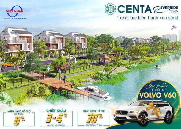 Chỉ từ 5,6 tỷ sở hữu ngay biệt thự Centa Riverside Từ Sơn, siêu VIP, giá gốc chủ đầu tư. 0984422588 14217447