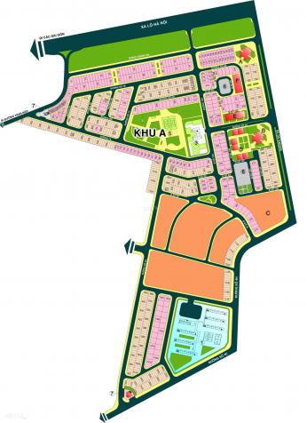 Bán đất khu A(7.5x20m) đường 18m, dự án An Phú An Khánh, Quận 2, sổ đỏ, giá 350tr/m2 14223055