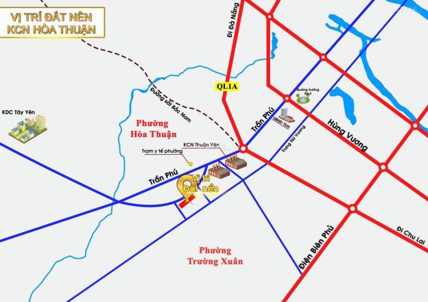 Cần bán nhanh lô đất cuối cùng khu dân cư Hoà Thuận, Trần Phú, Tam Kỳ 14226910