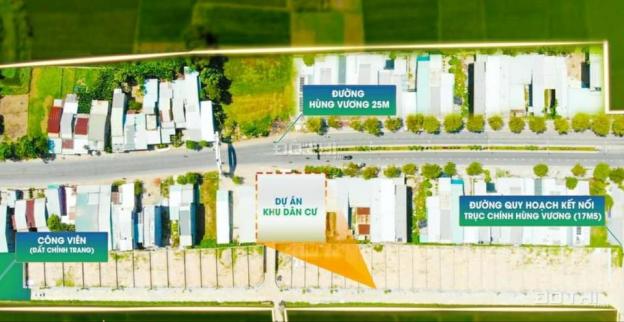 Đất nền KDC thị trấn Ái Nghĩa, Đại Lộc, CK đến 6%, sổ đỏ sẵn, trục đường Hùng Vương 14228673