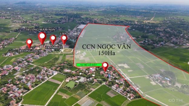 Bán đất khu CN xã Ngọc Vân Tân Yên Bắc Giang 618 m2 giá 1,5 tỷ 14229063