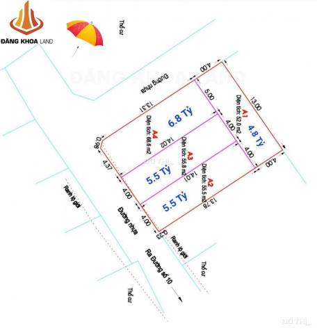 Đất hẻm xe tải đường Số 10 ngay chợ Linh Trung giá từ 4.8 tỷ SHR vuông như tờ A4 14232349