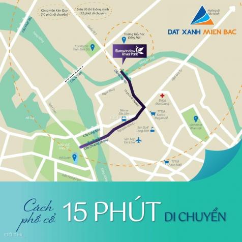 Nhận nhà ngay Eurowindow River Park Đông Trù căn 3PN 85m2 giá từ 2,1 tỷ view sông. LH: 0356130000 14150721