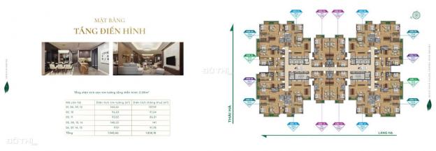 Bán CC Green Diamond, căn ngoại giao 02 ban công Đông Bắc, 2 phòng ngủ chính 91.24m2 giá 79.5 tr/m2 14270498