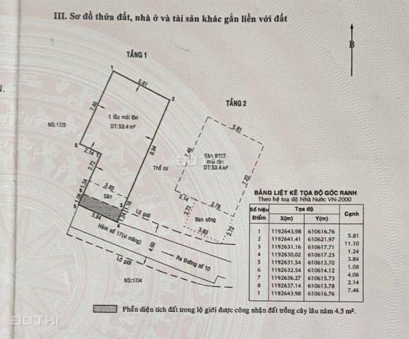 Bán nhà riêng tại Đường 10, Phường Bình Trưng Tây, Quận 2, Hồ Chí Minh, diện tích 67m2, giá 4.9 tỷ 14281233