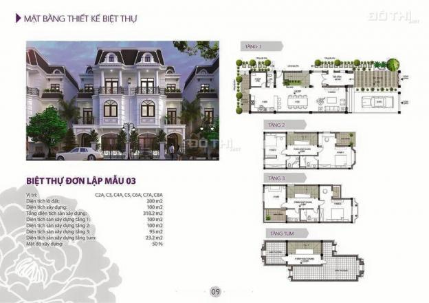 Cần bán biệt thự The Phoenix Garden 200m2, hướng ĐN, gần hồ, giá ưu đãi (miễn trung gian) 14304090