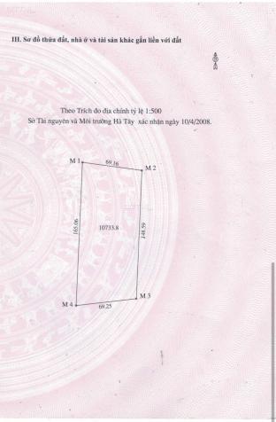 Bán đất tại đường 427, Xã Hà Hồi, Thường Tín, Hà Nội diện tích 10000m2 giá 160 tỷ 14311552