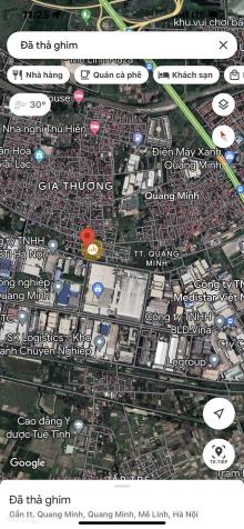 Bán đất tại đường Quang Minh, Xã Quang Minh, Mê Linh, Hà Nội diện tích 90,8m2 giá 59 triệu/m2 14313389