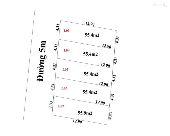 Bán đất chính chủ 55m2 đường 5m tại Hiền Ninh, Sóc Sơn, Mua nhanh giá tốt 14061421