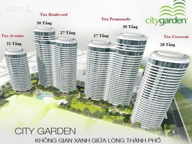 Căn hộ City Garden bán căn ghép với tổng diện tích 281.15m2 nội thất dính tường 14334120