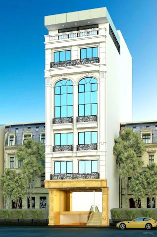 Bán tòa nhà mặt phố cao nhất khu Nam Trung Yên. DT 137m2, xây 7,5 tầng. MT 6,5m. 2 mặt đường 14340798