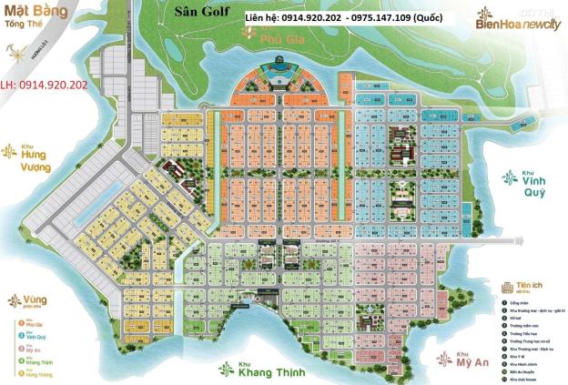 Cần bán nhanh 2 lô đất Biên Hòa New City, vị trí đẹp, giá tốt, sổ đỏ, DT 5x20m, LH 0914.920.202 14342870